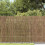 VidaXL vidaXL Gartenzaun 400 x 90 cm Schilf Natur 1