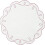(StyleE)Embroidered Pattern Circular Table Mat With Thickened Design For Dining Elegant 5