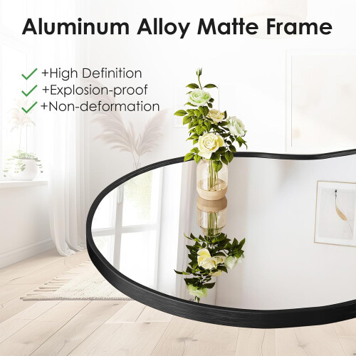 TLGREEN Wall Mirror,66x116cm Hanging Mirror 1