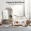 TLGREEN Wall Mirror,66x116cm Hanging Mirror 4