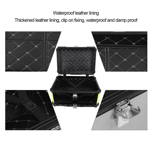 Wasserabweisende Heckbox 65L für Motorrad