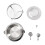 Chafing Dish Stainless Steel Round Durable Buffet Warmer Tray 5