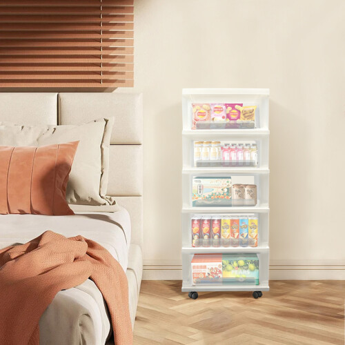 Plastic Storage Drawers 5 Organizer Drawer Cart 2