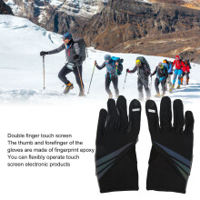 Gefütterte Handschuhe für Herren Damen, M Größe