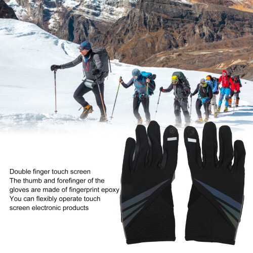 Gefütterte Handschuhe für Herren Damen, M Größe