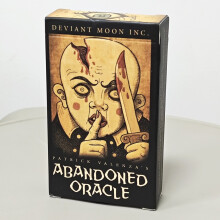 Abandoned Oracle 52 Card Deck With Embossed Doublesided Design For Halloween Themed Tabletop Games