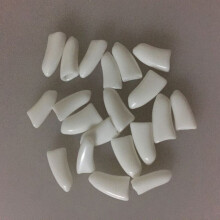 (White,S)20pcs Pet Dog Cat Nail Caps Pu Wrap Claw Paws Protect Clean Cute Safe Glue Send