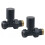 Balterley Modern Radiator Valves (Straight) 1