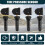 4st Bil TPMS-Sensor Däcktrycksmätare HC3Z1A189F för  Bronco Escape  MKC MKX Däcktryckssensor 3
