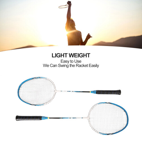 2 Badmintonschläger REGAIL 9300 für Kinder 2