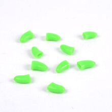 (Green,S)20pcs Pet Dog Cat Nail Caps Pu Wrap Claw Paws Protect Clean Cute Safe Glue Send