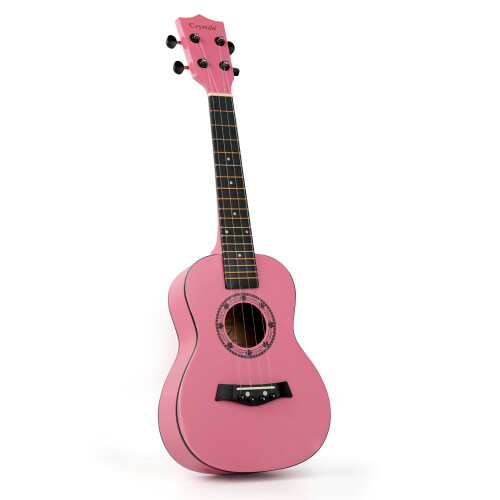 23" Concert Beginners Ukulele with Felt Pick & Spare Strings 2