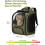 Foldable Pet Backpack Carrier with Transparent Bubble Window Mesh Ventilation 5