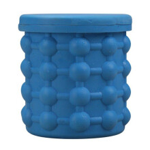 Seau à glace et glacière en silicone pour événements maison ou extérieur avec grande capacité