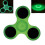Green Triangle Fidget Spinner Children Glowing Decompression Toy Durable Gift 1