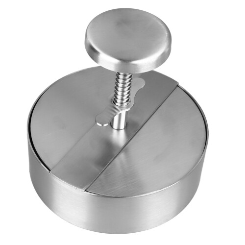 Burgerpresse 14cm Edelstahl 1