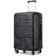 KONO TSA Lock, valise rigide en ABS, 36L, 52x38x21 cm, couleur Kaki, taille M