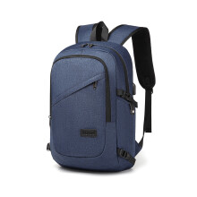 Kono Sac à dos pour ordinateur portable anti-vol, bleu foncé, 50x14x30 cm, pour voyage et travail