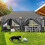 Pop Up Gazebo Wedding Camping Tent 3x6m Grey 2