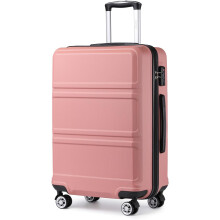 KONO TSA, valise rigide ABS, taille M, 36L, 52x38x21 cm, rouge