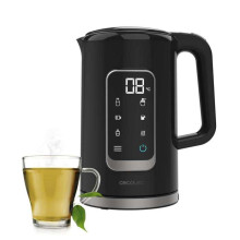 Cecotec Bollitore Elettrico Thermosense 500 Touch. 1,7 L, Schermo Tattile, 2200W, Interno in Acciaio Inossidabile, 5 Livelli di