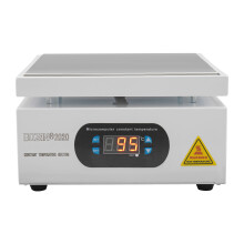 Plaque chauffante de soudage électrique 350W, 10cm, plateau en alliage d'aluminium pour électronique