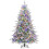 218 cm Artificial Christmas Tree with 350 LED Lights 2