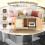 Cat Litter Cabinet with 2 Doors, Dual Room Design 4
