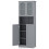 Freestanding Bathroom Cabinet with 4 Doors, Adjustable Shelves 2