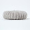 Homescapes Grey Round Button Cushion, 36 cm 4