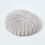 Homescapes Grey Round Button Cushion, 36 cm 5