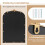 Baroque Wall Mirror, Gold Metal Frame, 90 x 61 cm 3