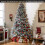 240 cm Snow-Flocked Artificial Christmas Tree, 460 LEDs 8
