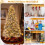 240 cm Snow-Flocked Artificial Christmas Tree, 460 LEDs 4
