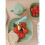 BEABA Piatto ventosa per bambini in silicone Verde Salvia 3