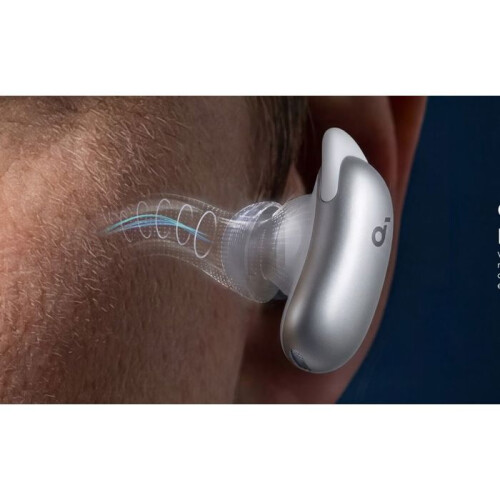 Soundcore Écouteurs true wireless - SOUNDCORE - Liberty 5 Pro - Blanc - Réduction de bruit active - Hi-Res LDAC 1