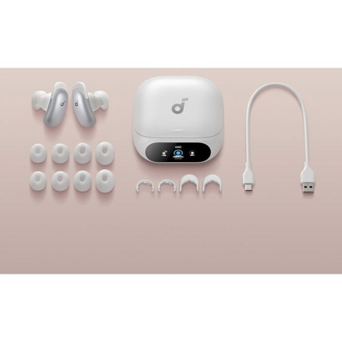 Soundcore Écouteurs true wireless - SOUNDCORE - Liberty 5 Pro - Blanc - Réduction de bruit active - Hi-Res LDAC 2