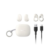 Auriculares Bluetooth - Belkin - SoundForm Anywhere - IPX4 - Autonomía 26h - Blanco