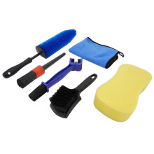 Support de nettoyage de roue pour moto, support de lavage portable en acier et aluminium, universel