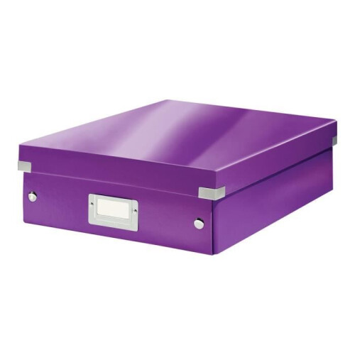 Leitz Click &amp; Store WOW Medium - Scatola archivio - viola