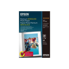 Papel fotográfico semibrillante - Epson - Premium - 20 hojas - 251 g/m2 - A4 - Blanco