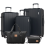 Lot de 5 valises, avec serrure TSA, imperméable, fermeture éclair YKK, roues multidirectionnelles, extensible 2