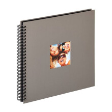 Album photos à spirales 50 pages "Walther fun" - 200 photos 10 x 15 cm - Taupe
