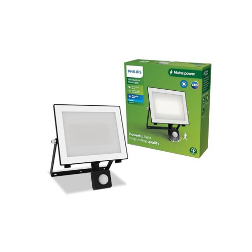 Philips Projetor exterior - PHILIPS - Leis - Sensor de movimento e crepúsculo - 50 W - IP65