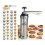 Presse à Biscuits - Marcato - Noir - Aluminium anodisé - Prépare 21 types de biscuits - Churros 2