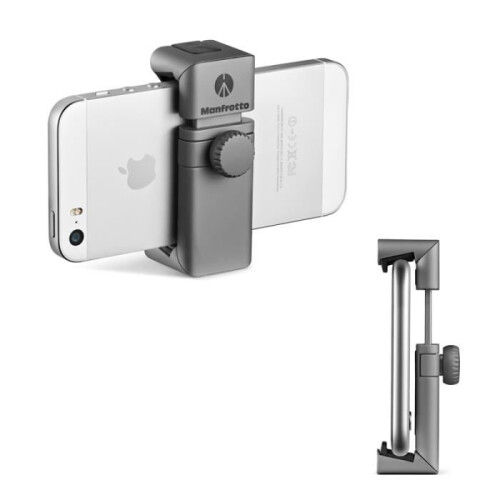 Pinza universal para smartphone MANFROTTO Twist Grip - Gris/Plata Mate 1