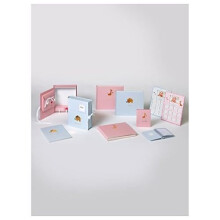 Boîte de rangement - Walther - Baby Animal Design - Rose - 27 x 3 x 25 cm - Pour bébé