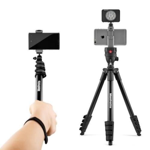 Pinza universal para smartphone MANFROTTO Twist Grip - Gris/Plata Mate 2