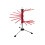 Pastadroger - MARCATO - Marcato - Translucent rood - 16 armen - Capaciteit 2 kg 1