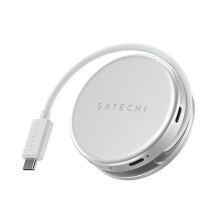 Hub USB-C 5-in-1 - SATECHI - OntheGo - HDMI 4K - 2USB-C (PD) - USB-A + lettore SD - Argento